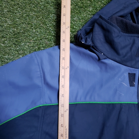 Vintage 2000s 2 In 1 reversible Seattle Seahawks jacket Sizs XL H1 - Picture 6 of 10